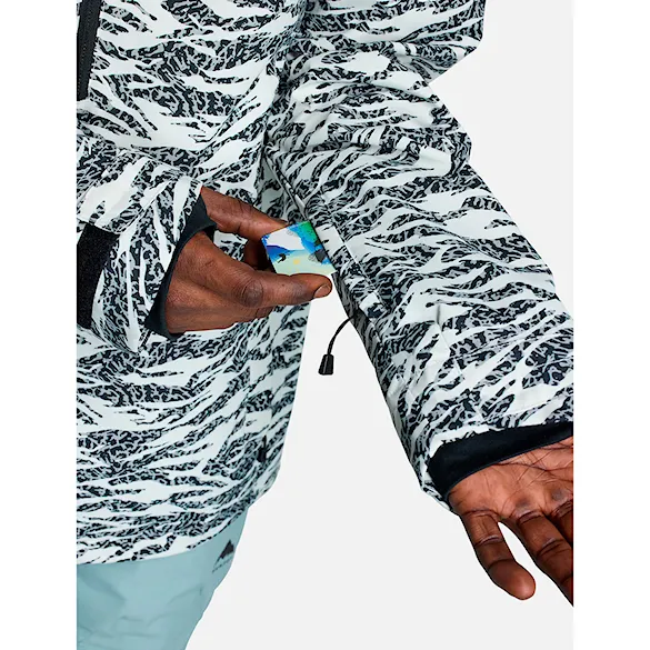 Bunda na snowboard Burton Lodgepole Jacket zebra camo 2025 - 4