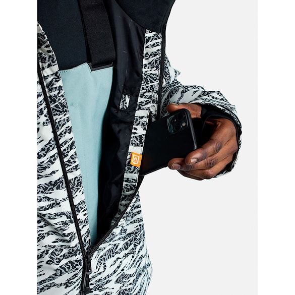 Bunda na snowboard Burton Lodgepole Jacket zebra camo 2025 - 6