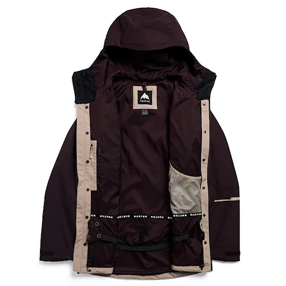 Kurtka snowboardowa Burton Reserve 2L 3In1 Jacket bear hug brown/summit taupe 2027 - 7