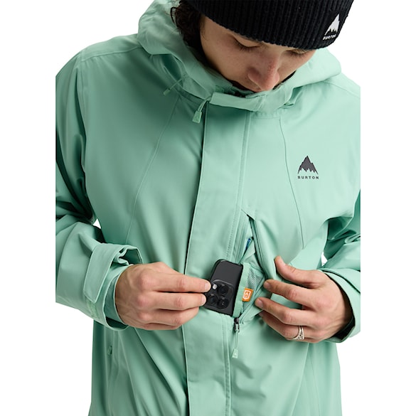 Snowboard Jacket Burton Reserve 2L Stretch Slim Jacket soft sage 2026 - 6