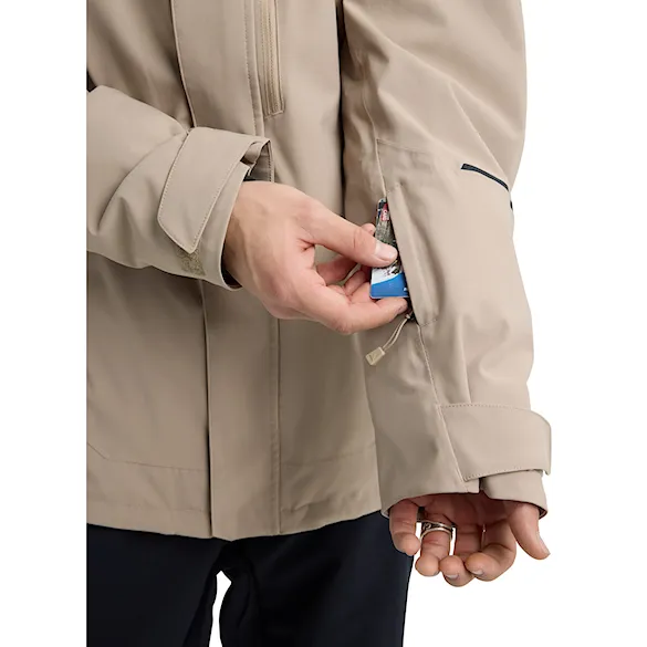 Snowboard Jacket Burton Reserve 2L Stretch Slim Jacket summit taupe 2026 - 5