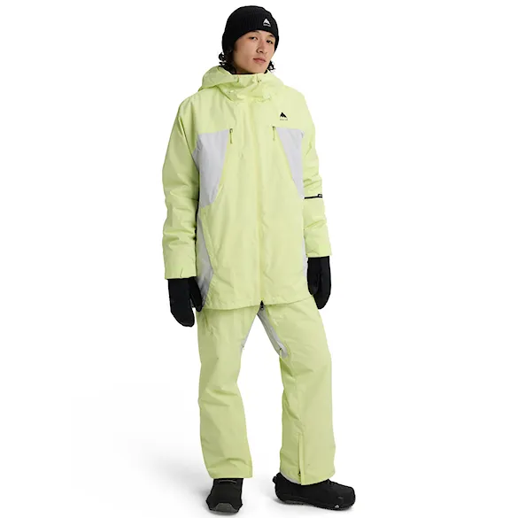 Kurtka snowboardowa Burton Reserve 3 In 1 Jacket glow yellow green/grey 2026 - 11