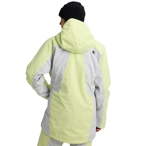 Snowboard Jacket Burton Reserve 3 In 1 Jacket glow yellow green/grey 2026 - 2