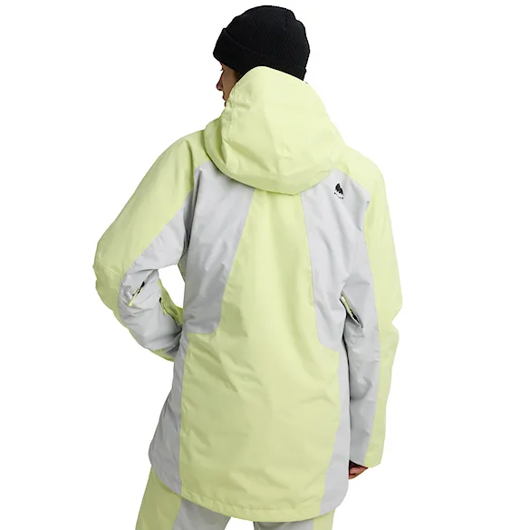 Kurtka snowboardowa Burton Reserve 3 In 1 Jacket glow yellow green/grey 2026 - 2