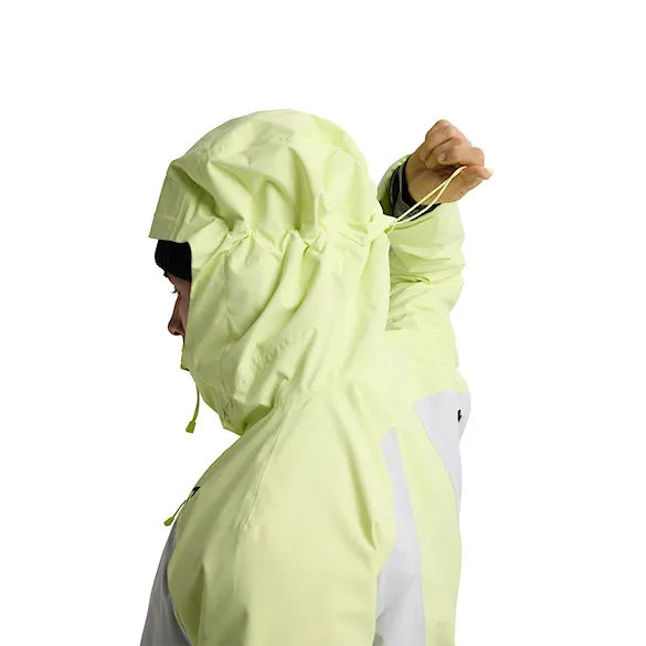 Kurtka snowboardowa Burton Reserve 3 In 1 Jacket glow yellow green/grey 2026 - 3