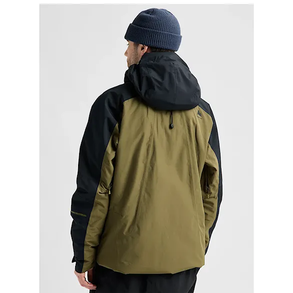 Kurtka snowboardowa Burton Reserve Insulated Jacket true black/dried moss 2027 - 2