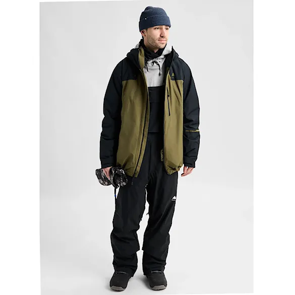 Kurtka snowboardowa Burton Reserve Insulated Jacket true black/dried moss 2027 - 3