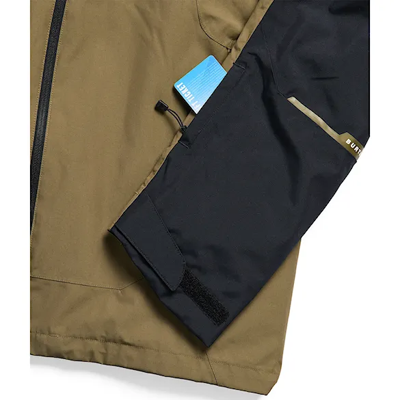 Kurtka snowboardowa Burton Reserve Insulated Jacket true black/dried moss 2027 - 4
