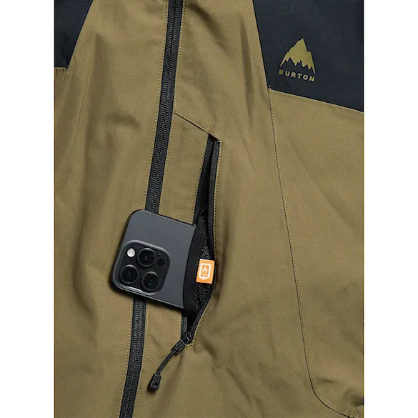 Kurtka snowboardowa Burton Reserve Insulated Jacket true black/dried moss 2027 - 5