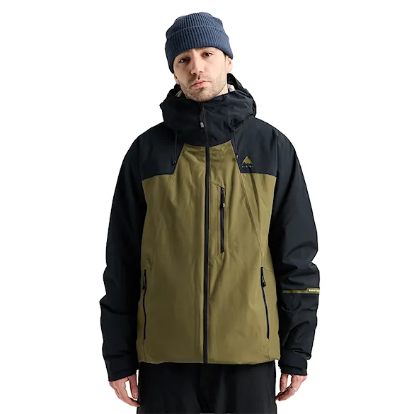 Kurtka snowboardowa Burton Reserve Insulated Jacket true black/dried moss 2027 - 1