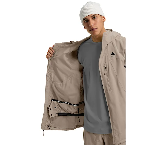 Bunda na snowboard Burton Reserve Jacket summit taupe 2026 - 8