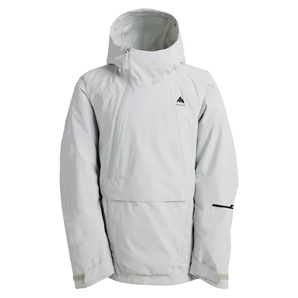 Bunda na snowboard Burton Reserve Relaxed 2L Anorak gray cloud 2026 - 9