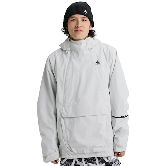 Bunda na snowboard Burton Reserve Relaxed 2L Anorak gray cloud 2026 - 1
