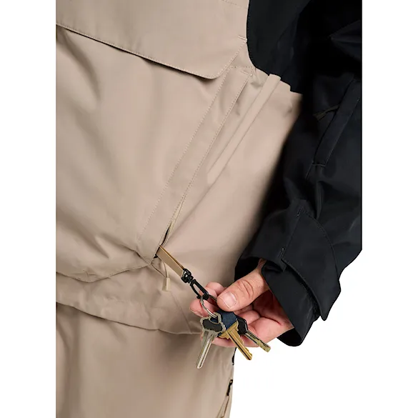 Bunda na snowboard Burton Reserve Relaxed 2L Anorak summit taupe/true black 2026 - 6