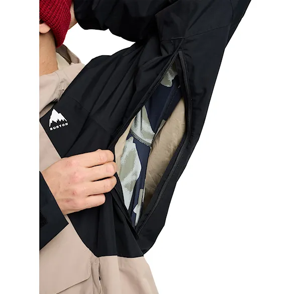 Bunda na snowboard Burton Reserve Relaxed 2L Anorak summit taupe/true black 2026 - 7