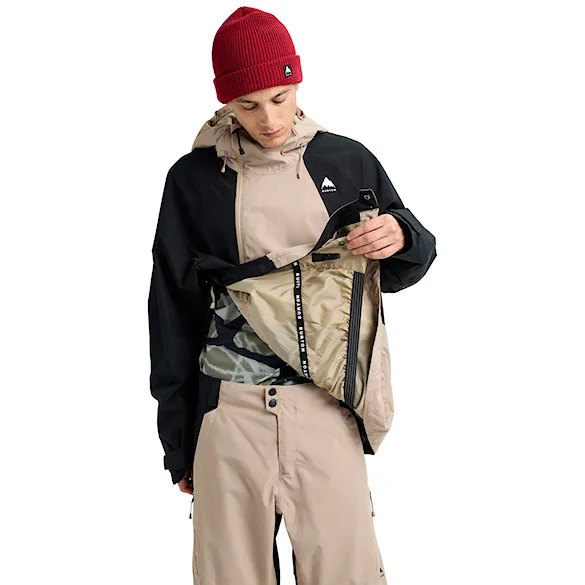 Bunda na snowboard Burton Reserve Relaxed 2L Anorak summit taupe/true black 2026 - 8