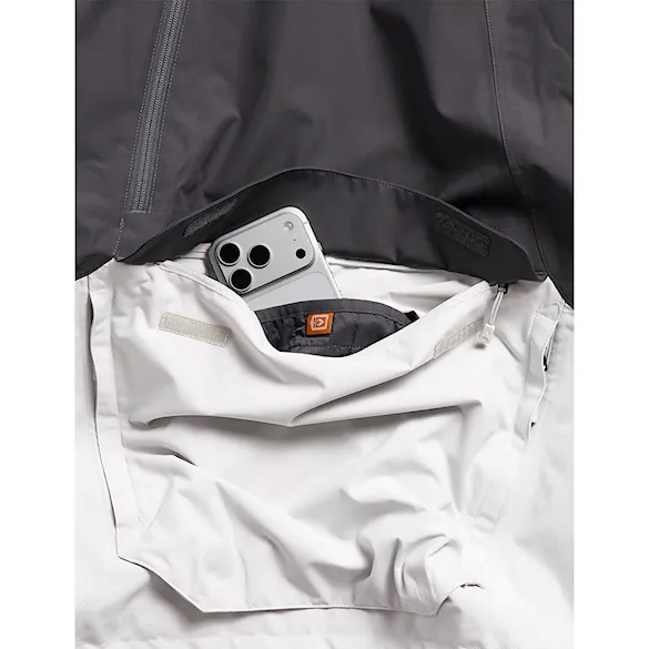 Bunda na snowboard Burton Reserve Relax Anorak gotham gray/gray cloud 2027 - 5