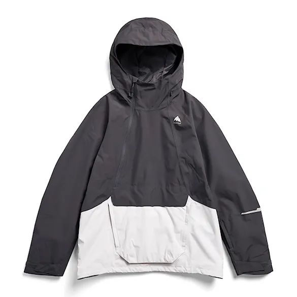 Bunda na snowboard Burton Reserve Relax Anorak gotham gray/gray cloud 2027 - 7