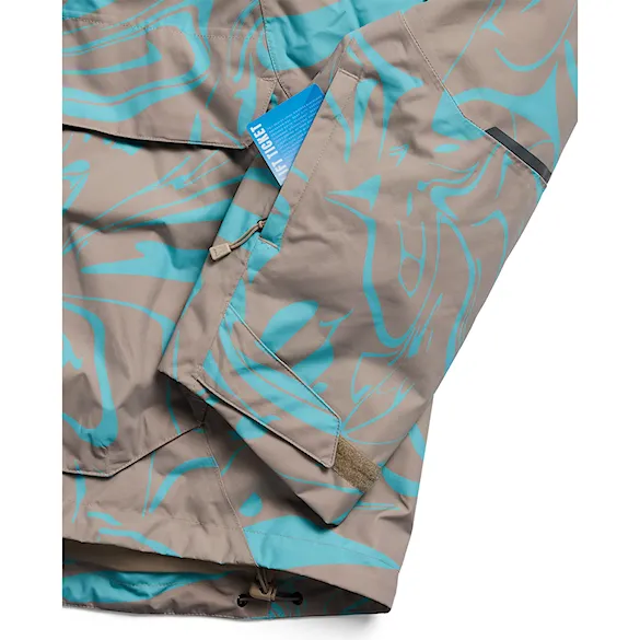 Kurtka snowboardowa Burton Reserve Relax Anorak liquid mineral 2027 - 4