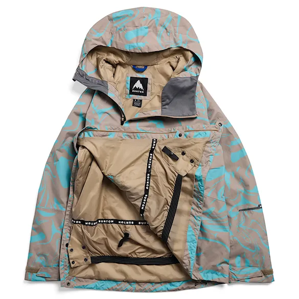 Kurtka snowboardowa Burton Reserve Relax Anorak liquid mineral 2027 - 6
