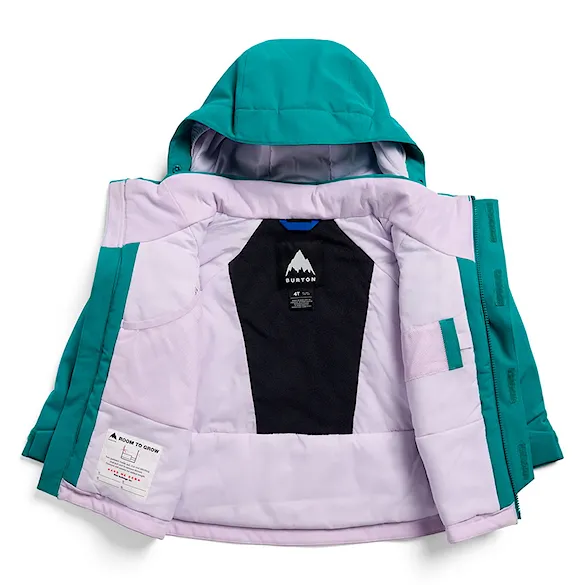 Bunda na snowboard Burton Toddler Ascutney Jacket pacific teal/moondust purple/true black 2027 - 2
