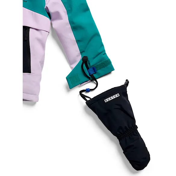 Bunda na snowboard Burton Toddler Ascutney Jacket pacific teal/moondust purple/true black 2027 - 3
