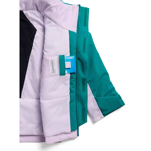 Bunda na snowboard Burton Toddler Ascutney Jacket pacific teal/moondust purple/true black 2027 - 4