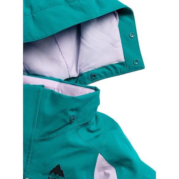 Bunda na snowboard Burton Toddler Ascutney Jacket pacific teal/moondust purple/true black 2027 - 5