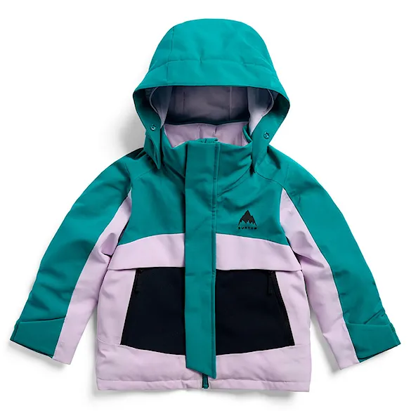 Bunda na snowboard Burton Toddler Ascutney Jacket pacific teal/moondust purple/true black 2027 - 1