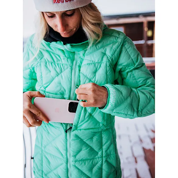 Snowboard Jacket Burton Wms [ak] Baker Hooded Down Ins powder mint 2025 - 5