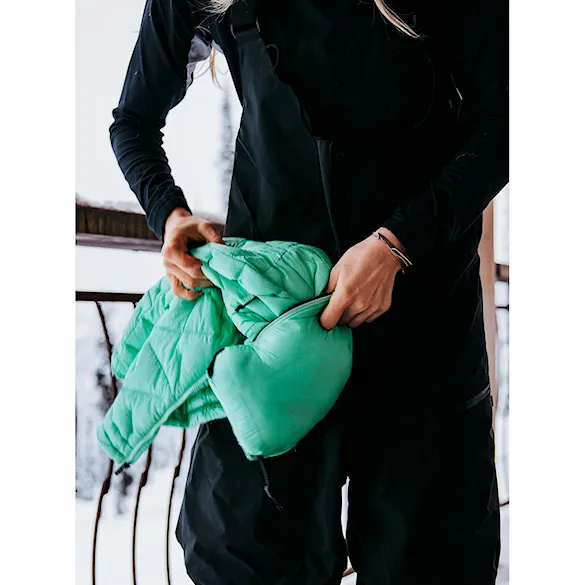 Snowboard Jacket Burton Wms [ak] Baker Hooded Down Ins powder mint 2025 - 7