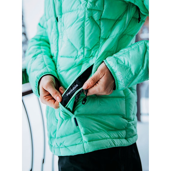Snowboard Jacket Burton Wms [ak] Baker Hooded Down Ins powder mint 2025 - 10