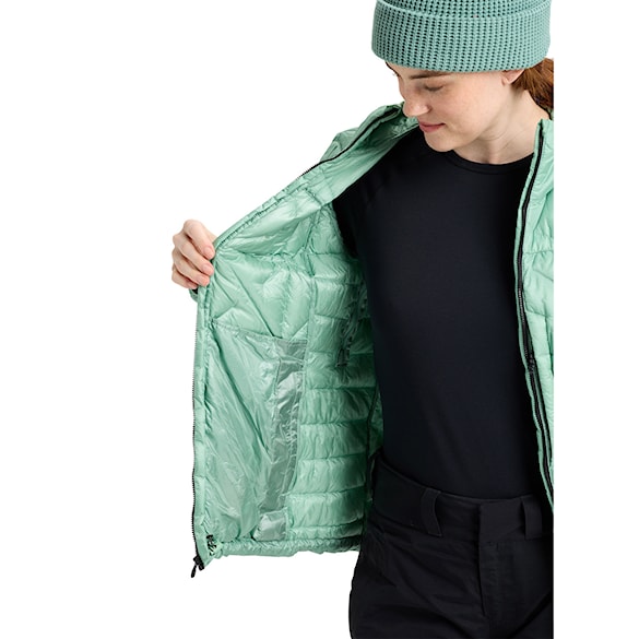 Snowboard Jacket Burton Wms [ak] Baker Hooded Down Insulated soft sage 2026 - 8