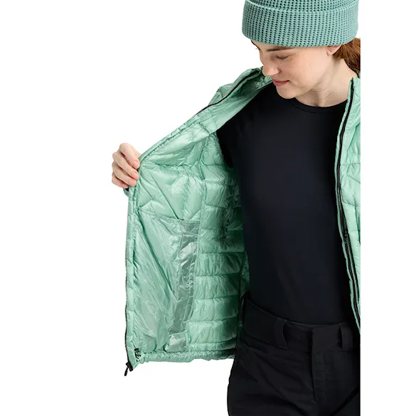 Snowboard Jacket Burton Wms [ak] Baker Hooded Down Insulated soft sage 2026 - 8