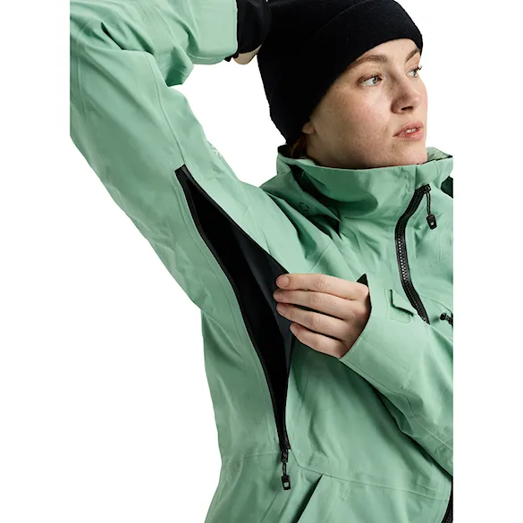 Bunda na snowboard Burton Wms [ak] GORE-TEX Kimmy 3L Jacket soft sage 2026 - 7