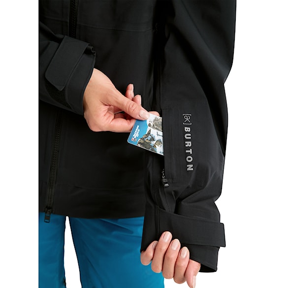 Kurtka snowboardowa Burton Wms [ak] GORE-TEX Kimmy 3L Jacket true black 2026 - 6