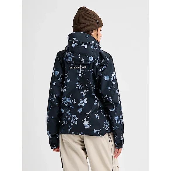 Bunda na snowboard Burton Wms Ak Gore-Tex Cyclic Jacket cyanotype floral 2027 - 2
