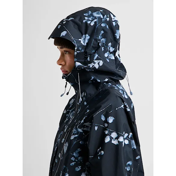 Bunda na snowboard Burton Wms Ak Gore-Tex Cyclic Jacket cyanotype floral 2027 - 6