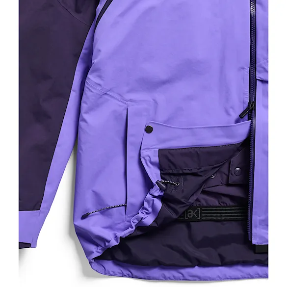 Bunda na snowboard Burton Wms Ak Gore-Tex Cyclic Jacket nightshade purple/purple voltage 2027 - 10