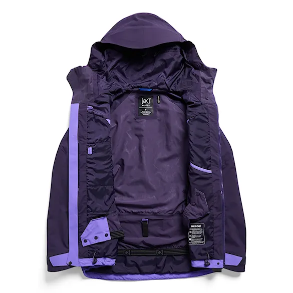 Bunda na snowboard Burton Wms Ak Gore-Tex Cyclic Jacket nightshade purple/purple voltage 2027 - 5