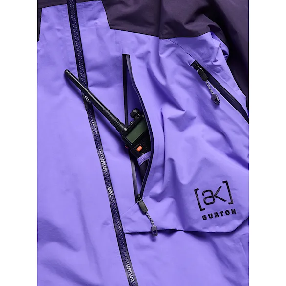 Bunda na snowboard Burton Wms Ak Gore-Tex Cyclic Jacket nightshade purple/purple voltage 2027 - 8
