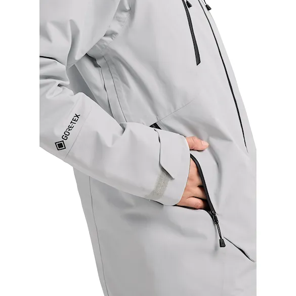 Snowboard Jacket Burton Wms GORE-TEX Reserve 2L Insulated Jacket grey cloud 2026 - 7