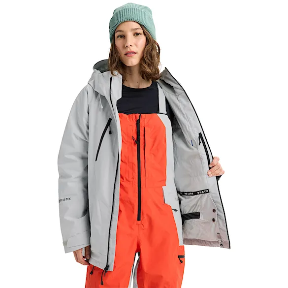 Snowboard Jacket Burton Wms GORE-TEX Reserve 2L Insulated Jacket grey cloud 2026 - 8