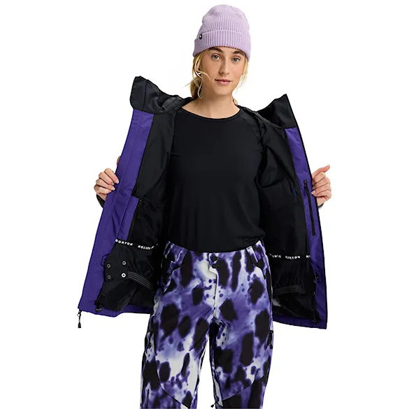 Bunda na snowboard Burton Wms GORE-TEX Reserve 2L Jacket prism violet/true black/grey 2026 - 3