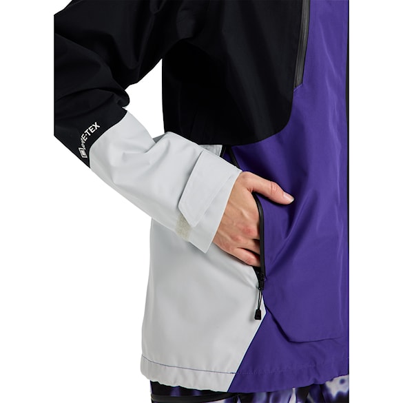 Snowboard Jacket Burton Wms GORE-TEX Reserve 2L Jacket prism violet/true black/grey 2026 - 6
