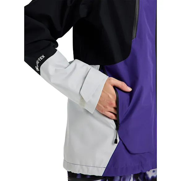 Bunda na snowboard Burton Wms GORE-TEX Reserve 2L Jacket prism violet/true black/grey 2026 - 6