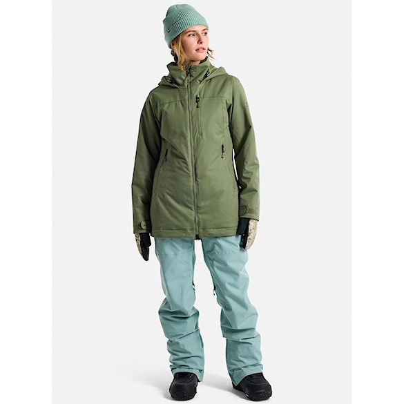 Kurtka snowboardowa Burton Wms Lelah forest moss 2025 - 5