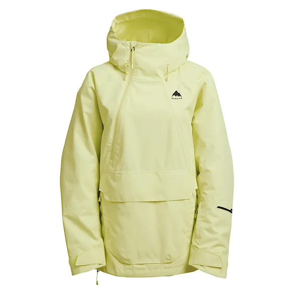 Kurtka snowboardowa Burton Wms Reserve 2L Relaxed Anorak glow yellow green 2026 - 9