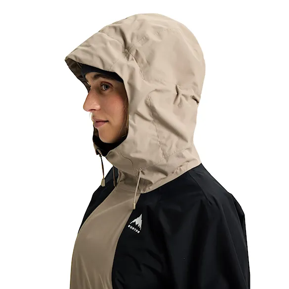 Bunda na snowboard Burton Wms Reserve 2L Relaxed Anorak summit taupe/true black 2026 - 7