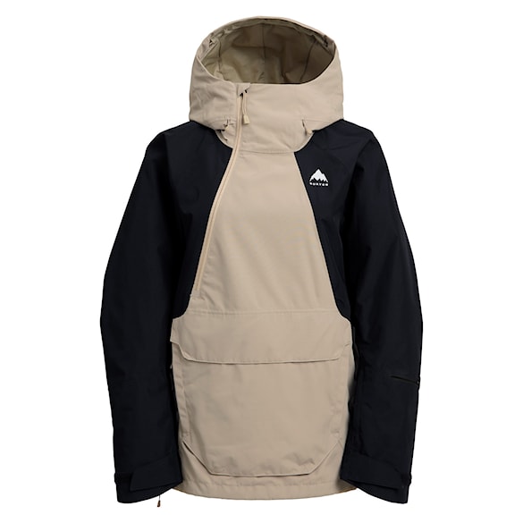 Bunda na snowboard Burton Wms Reserve 2L Relaxed Anorak summit taupe/true black 2026 - 10